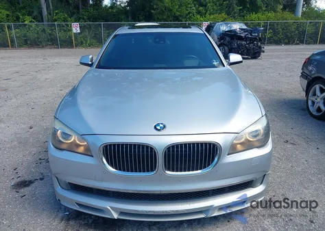 2011 BMW 750I z USA, uszkodzony, nr VIN WBAKA8C56BC446857